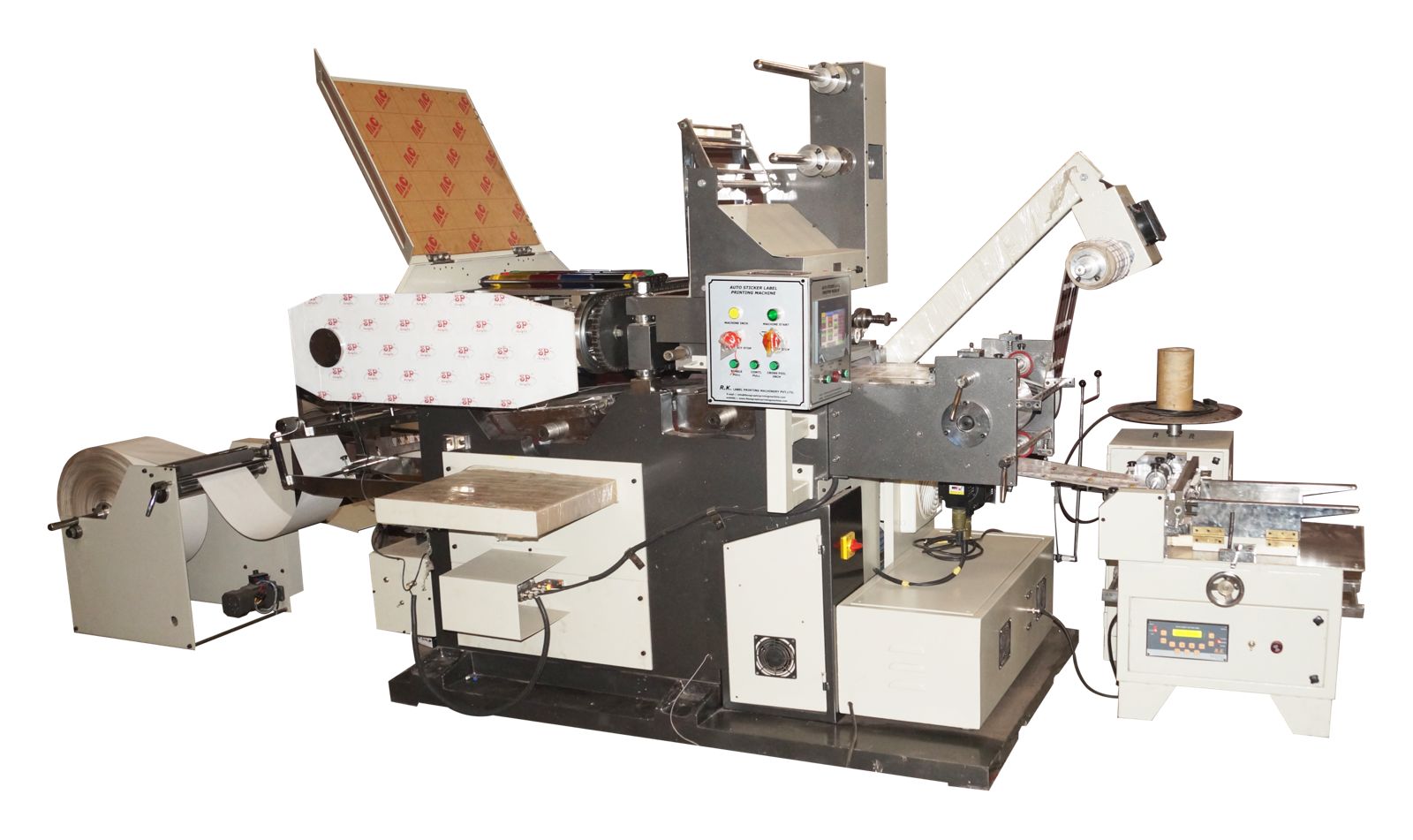 Multi Color Sticker Machine